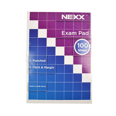 Nexx A4 Exam Pad Punched 100 page